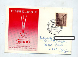 Carte Cachet Dusselforf Foire Mode - Macchine Per Obliterare (EMA)