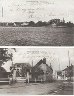 78 - Yvelines - Boissy Sans Avoir - Le Chateau ( Vue Rare ) - Et Vue Générale - Postées En 1933 - Photo Rouvray à Maule - Maule