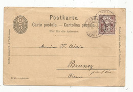 Enttier Postal , SUISSE , GENEVE ,1892 - Stamped Stationery