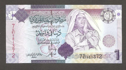 Libia - Banconota Non Circolata FdS Da 1 Dinaro P-71 - 2009  #19 - Libië