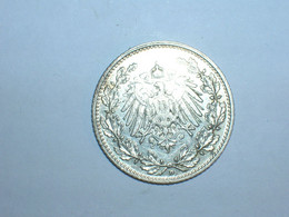 ALEMANIA. 1/2 MARCO PLATA 1905 D (1681) - 1/2 Mark