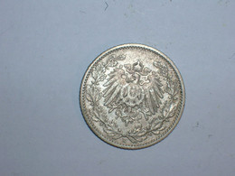 ALEMANIA. 1/2 MARCO PLATA 1905 E (1682) - 1/2 Mark