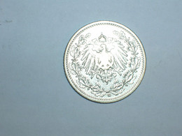 ALEMANIA. 1/2 MARCO PLATA 1907 G (1696) - 1/2 Mark