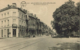 BRUXELLES-MOLENBEEK-BOULEVARD LEOPOLD II-CAFE A LA PIE BOITEUSE-F.VANDERELST - Molenbeek-St-Jean - St-Jans-Molenbeek
