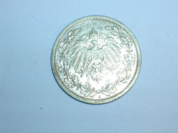 ALEMANIA. 1/2 MARCO PLATA 1913 A (1720) - 1/2 Mark