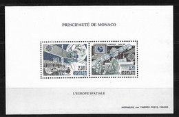 Monaco Bloc Spécial Gommé N°14** Timbre N°1768/1769 Europa 1991 Cote 170€. - Varietà