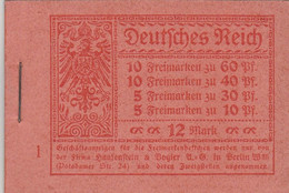 ALLEMAGNE  CARNET PUBLICITAIRE COMPLET  TIMBRES MNH** (SAUF DERNIERE PAGE COLLES SUR COUVERTURE) - Postzegelboekjes