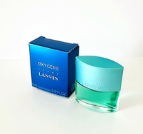 Miniatures De Parfum  OXYGÈNE  HOMME De LANVIN  EDT   5 Ml  + BOITE - Miniatures Hommes (avec Boite)