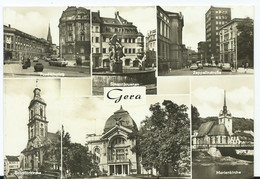 Germany Rp Postcard Gera Unused Multiview - Gera