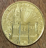 67 CATHÉDRALE DE STRASBOURG MDP 2020 MÉDAILLE SOUVENIR MONNAIE DE PARIS JETON TOURISTIQUE MEDALS COINS TOKENS - 2020