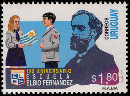 Uruguay 1994 Elbio Fernandez School Unmounted Mint. - Uruguay