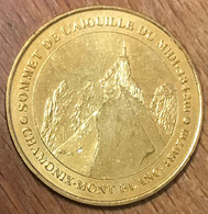 74 CHAMONIX MONT-BLANC AIGUILLE DU MIDI MDP 2007 MÉDAILLE SOUVENIR MONNAIE DE PARIS JETON TOURISTIQUE MEDALS COIN TOKENS - 2007