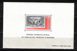 178Y * FRANZÖSISCH ANDORRA * BLOCK 1 * MICHEL 2,50 * POSTFRISCH **!! - Blocks & Kleinbögen