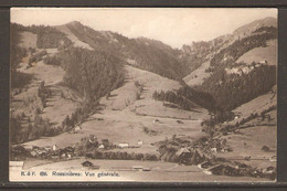 Carte P De 1913 ( Suisse / Rossinières, Vue Générale ) - Rossinière