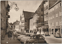 Isny Im Allgäu 720m Biem Rathaus-voitures Coccinelle Volkswagen   (E.2418) - Isny