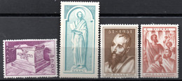 77.1951 SAINT PAUL.HELLAS 708-711 MH - Altri & Non Classificati