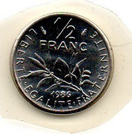 1/2 Franc 1986 FDC - Otros & Sin Clasificación