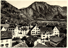 MALANS Dorfpartie Mit Den Drei Planta-Häusern Gel. 1967 Irrläufer - Malans