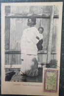 Madagascar  Femme Borizano Enfant  Tamatave  Cpa Timbrée - Madagascar