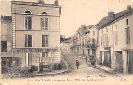 Montendre        17          Grande Rue Et Hôtel Du Bœuf Couronné         (voir Scan) - Montendre