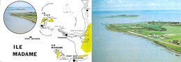 Port Des Barques          17            L'Ile Madame  . Dépliant Explicatif   10x15                (voir Scan) - Otros & Sin Clasificación