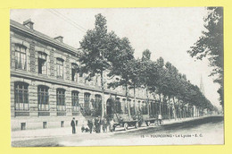 * Tourcoing (Dép 59 - Nord - France) * (E.C., Nr 15) Le Lycée, école, School, Schule, Animée, Char Kar, Old, TOP - Tourcoing