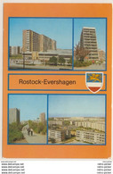 AK  Rostock Evershagen  Hochhaus Straße S Bahnhof Nexö Ring_Ansichtskarte _ Normalformat - Rostock