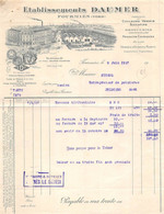 LOT DE 15 FACTURES DEPARTEMENT DU NORD- CAMBRAI, FOURMIES,DOUAI, IWUY, HAUBOURDIN, BOUCHAIN- VOIR SCAN - 1900 – 1949