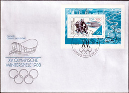 DDR 1988 Mi-Nr. Block 90 FDC - 1981-1990