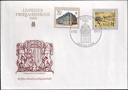 DDR 1989 Mi-Nr. 3235/36 FDC - 1981-1990