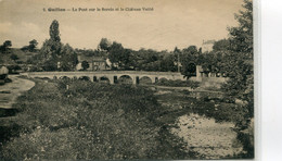 -89- YONNE -  GUILLON - Le Pont Sur Le Serein Et Le Chateau Vouté - Guillon