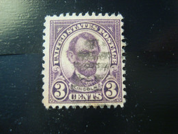 TIMBRE ETATS UNIS 3 CENTS 1923 ( Violet ) - Used Stamps