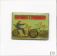 Pin's Moto - “Ghost Rider“ Avec Harley Davidson. Non Estampillé. Epoxy. T779-19 - Motos