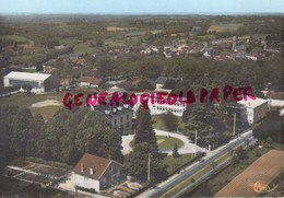 87- CHALUS - MAIRIE  GROUPE SCOLAIRE - ECOLE ET GYMNASE - VUE AERIENNE COMBIER MACON N° 150-96 A - Chalus