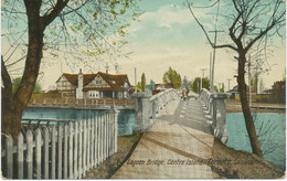 CANADA 1920 Very Fine Mint Coloured Pc "Lagoon Bridge, Centre Island, TORONTO" - Toronto