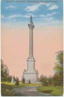 CANADA 1920 VF Mint Coloured Pc Brock's Monument QUEENSTON HEIGHTS Ontario - Sonstige & Ohne Zuordnung