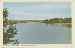 CANADA Ca. 1930 Superb Mint Coloured Pc "South Saskatchewan River, MEDICINI HAT" - Andere & Zonder Classificatie