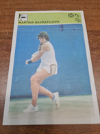 Svijet Sporta Card - Tennis, Martina Navratilova     142 - Tennis