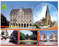 (JJ 25 A) Germany - Towm Hall In Bocholt Etc (Posted To Australia - With Sainte Edith Stein Stamp) - Monuments