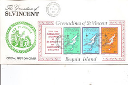 Iles - Bequia ( FDC Des Grenadines De  Saint-Vincent De 1976 à Voir) - Inseln