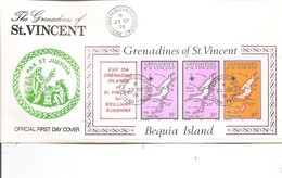 Iles - Bequia ( FDC Des Grenadines De  Saint-Vincent De 1976 à Voir) - Iles