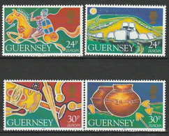 GUERNSEY 1994 YT N° 643 à 646 ** - Guernsey