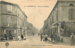 Dép 81 - Carmaux - Rue De La Gare - état - Carmaux