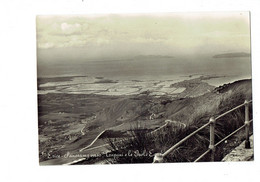 Cpa Italie - Erice - Panorama Trapani, Isole Egadi - Iles Egades - Nino Catalona Ediz 1955 - Trapani