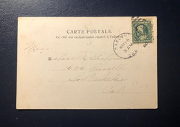 USA N°167 OBL Oakland CAL (1910) Sur Carte Postale Avec 4 Petites Vues De Tahiti, TB - Oakland