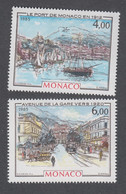 Monaco -Timbres Neufs ** - La Belle époque - N°1492 Et 1493 - 1985 -TB Sans Charnières - LUXE - Unused Stamps