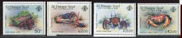 Seychelles - Zill éloigne SESEL -**  N° 101 à 104 - Faune Marine , Crabe - Seychellen (1976-...)