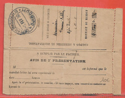 COTE DES SOMALIS MANDAT LETTRE DE 1936 DE DJIBOUTI - Briefe U. Dokumente
