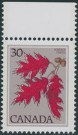 CANADA 1978 Tree Branches American Red Oak 30 (C) Superb U/M VARIETY COLOR SHIFT - Variétés Et Curiosités