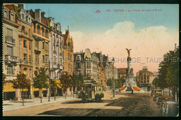 Reims Tram - Magasin Avec Pub KODAKS - OPERA - Monument Place Drouet D'Erlon 51 Marne France - Reims